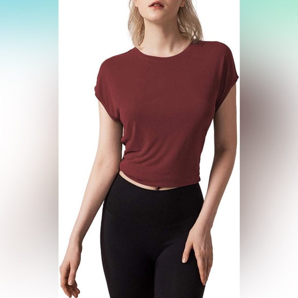 Women’s Workout Tops Open Tie Back NWOT - Picture 3 of 3